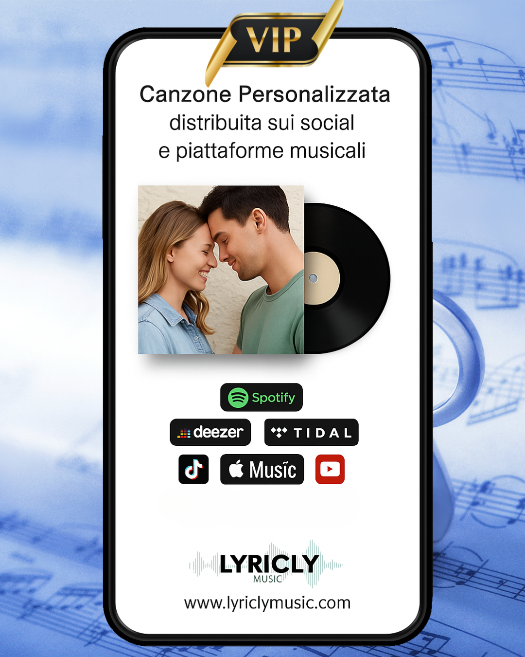 Canzone personalizzata VIP