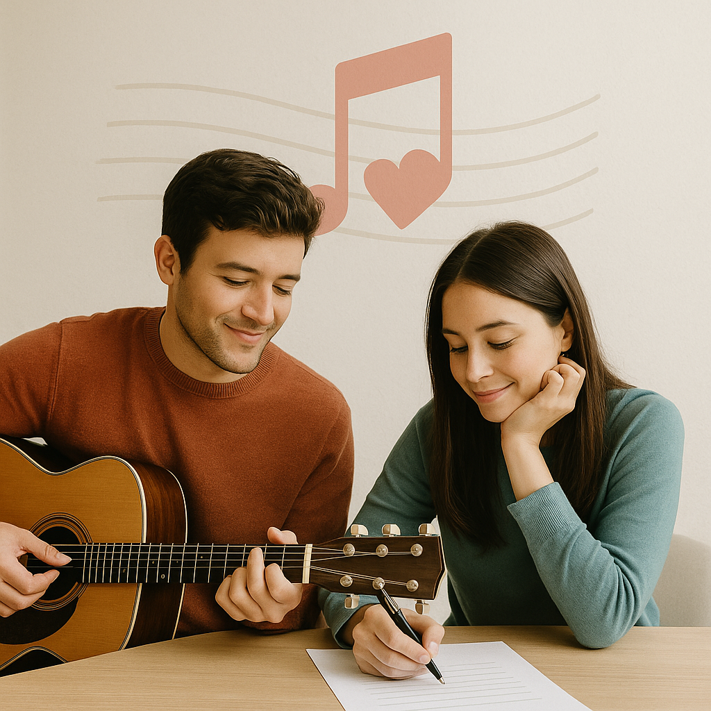 Come scrivere una canzone per la persona che ami (anche se non sei un musicista)